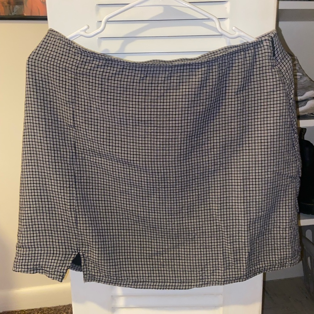 Plaid skirt